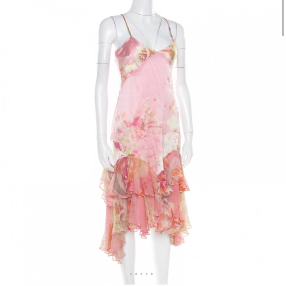 Vintage Roberto Cavalli Floral Dress
